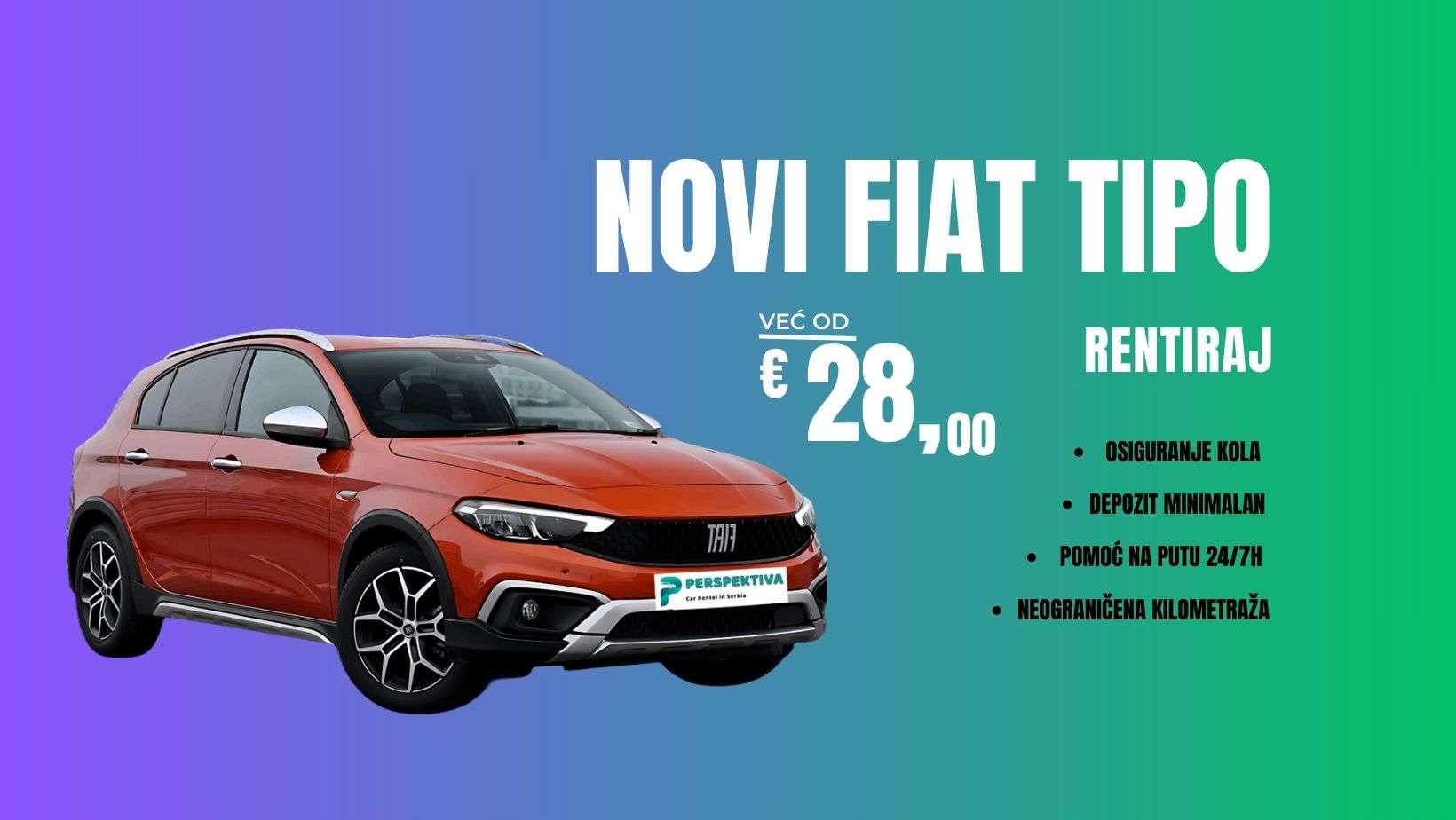 Fiat Tipo perspektiva post