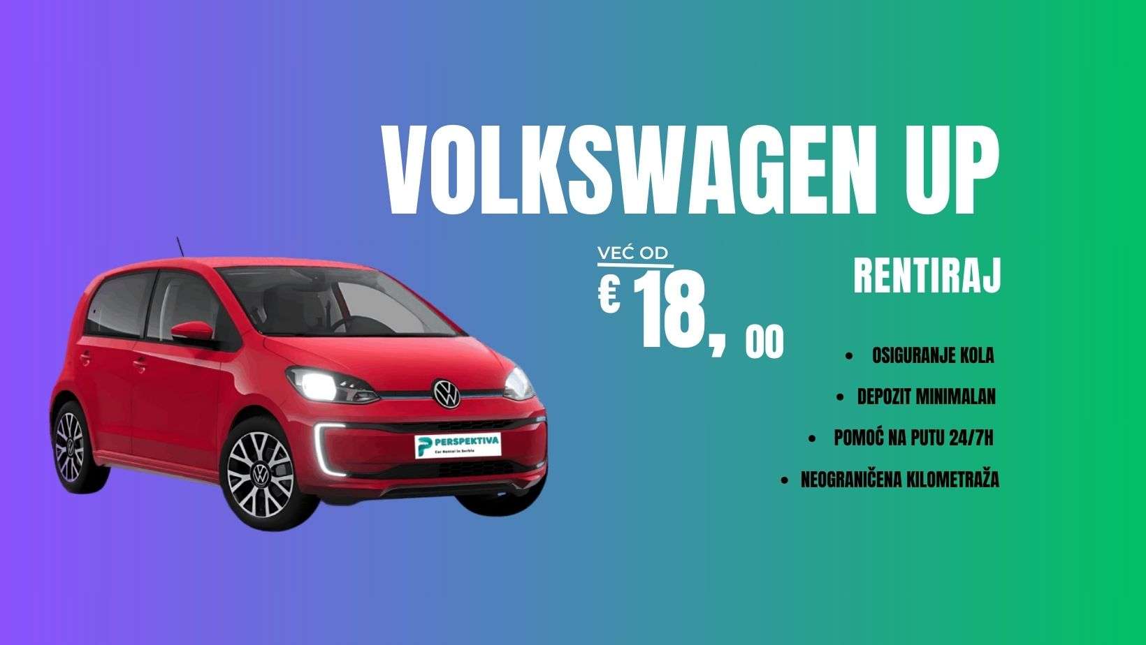 Volkswagen UP perspektiva post