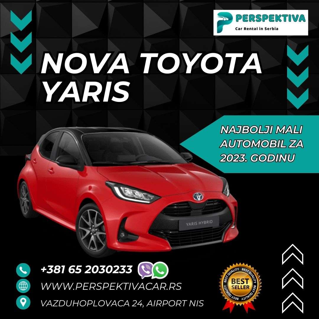 Read more about the article Najbolji Mali Automobil za 2023. godinu: Toyota Yaris